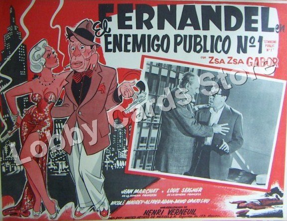 FERNANDEL. EL ENEMIGO PUBLICO # 1